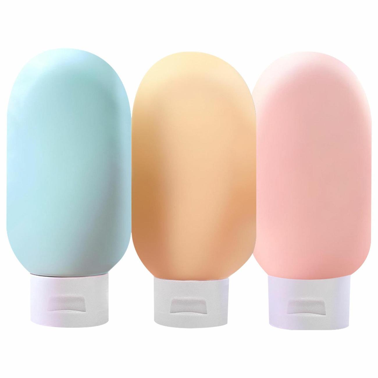 Органайзер дорожный DASWERK 3шт 60мл с наклейками