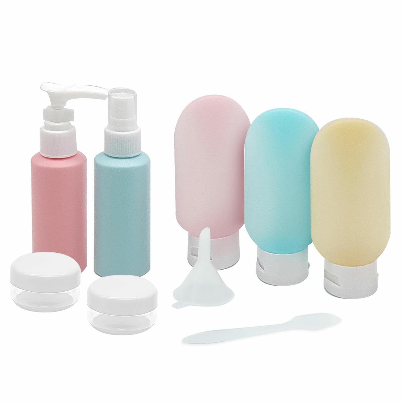 Органайзер дорожный DASWERK 7шт 60мл/10мл с наклейками