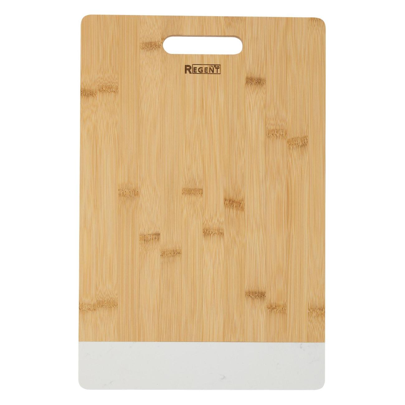 Доска разделочная 39*26см REGENT inox Bamboo