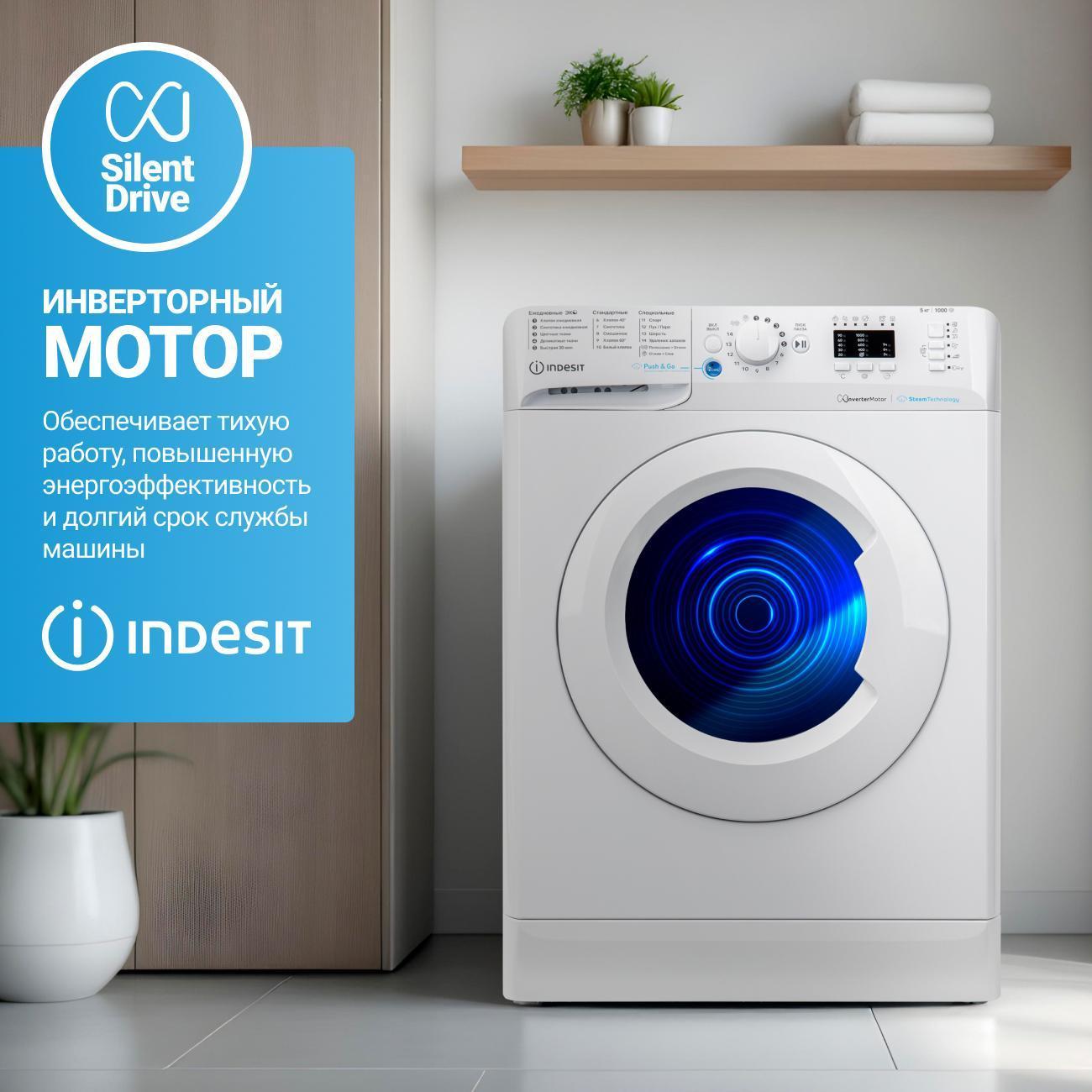 Стиральная машина Indesit BWSA 5109 WWV
