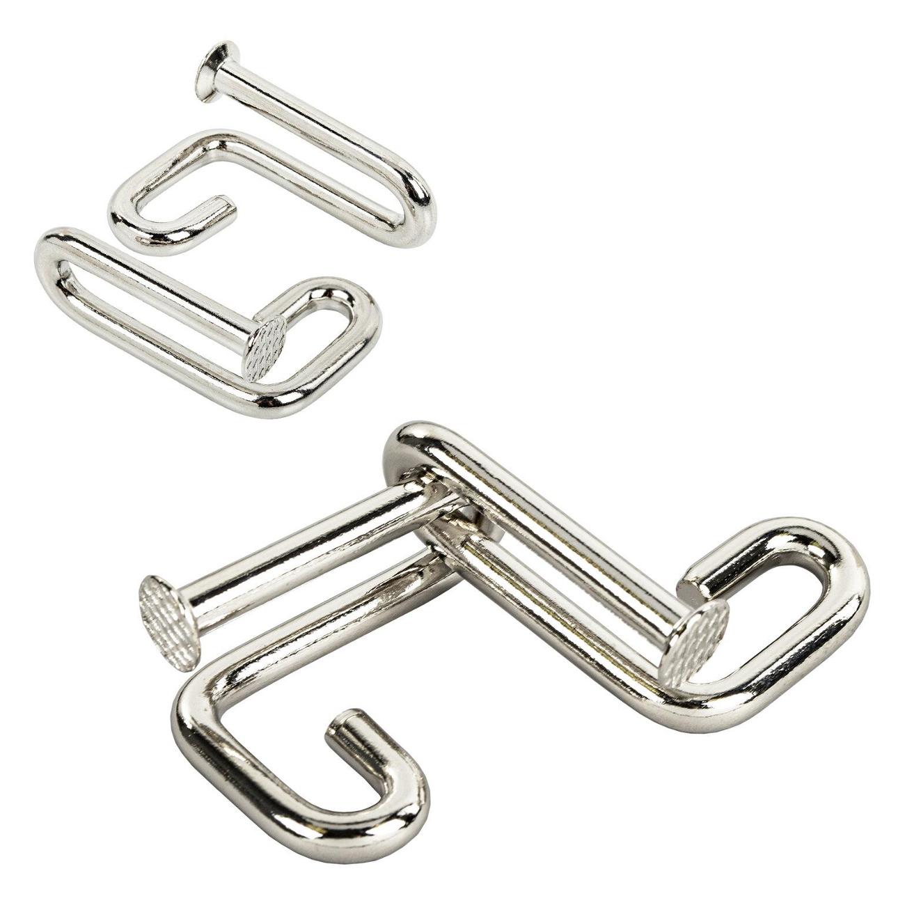 Головоломки металлические Золотая сказка 6шт ГВОЗДИ 664925