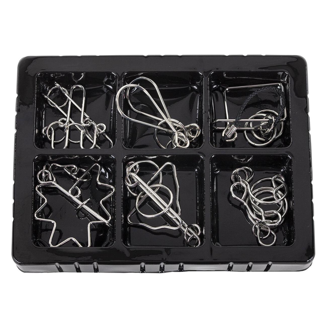 Головоломки металлические Золотая сказка 6шт HIGH level 664927