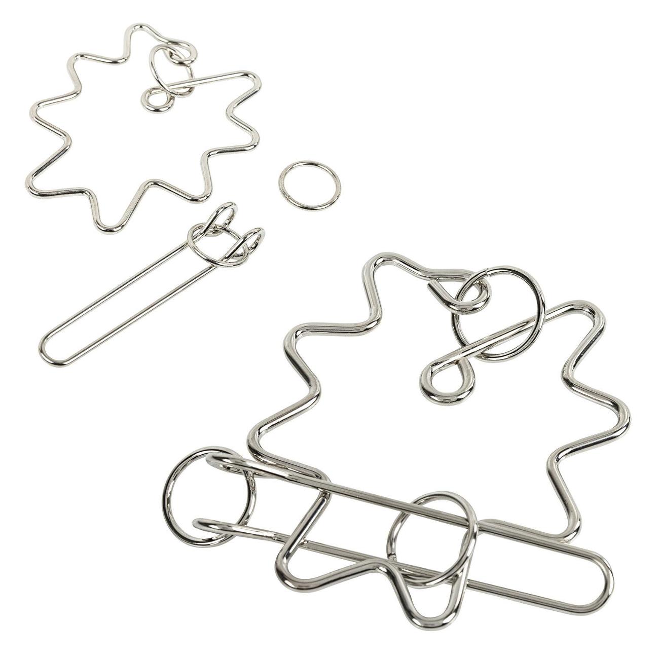 Головоломки металлические Золотая сказка 6шт HIGH level 664927