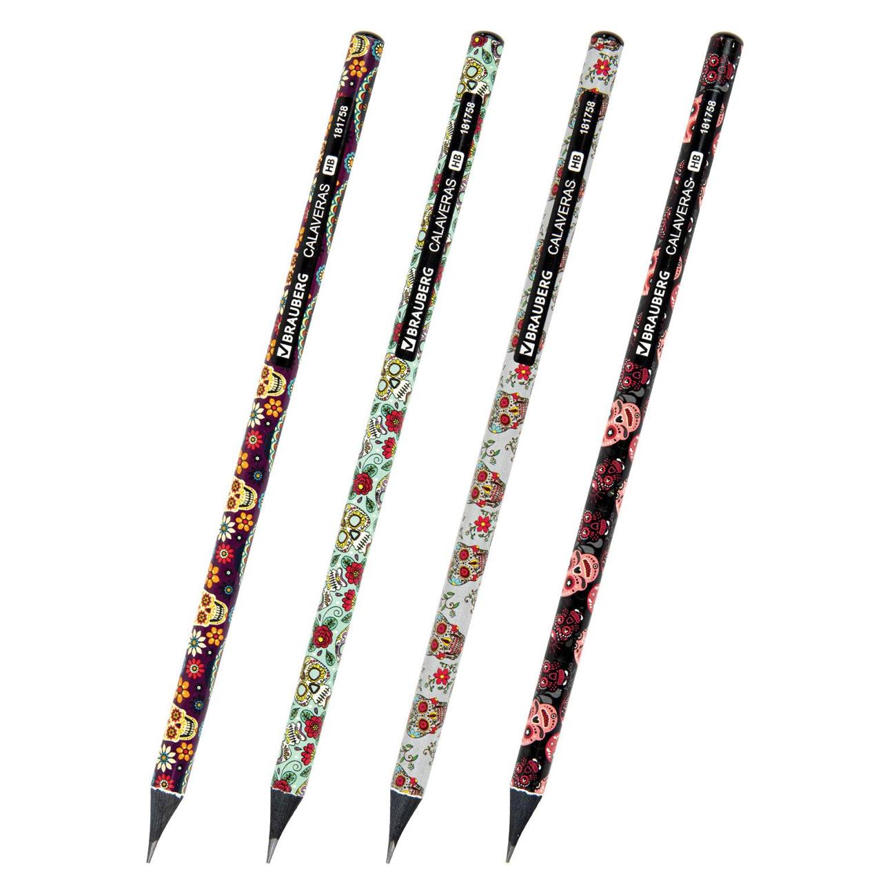 Карандаш Brauberg Карандаши ч/гр HB CALAVERAS 72шт 880756