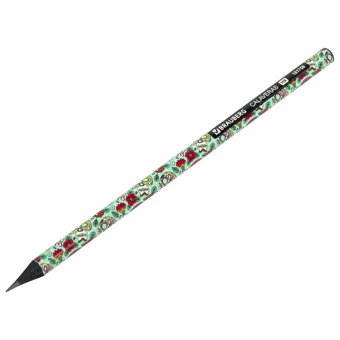 Карандаш Brauberg Карандаши ч/гр HB CALAVERAS 72шт 880756