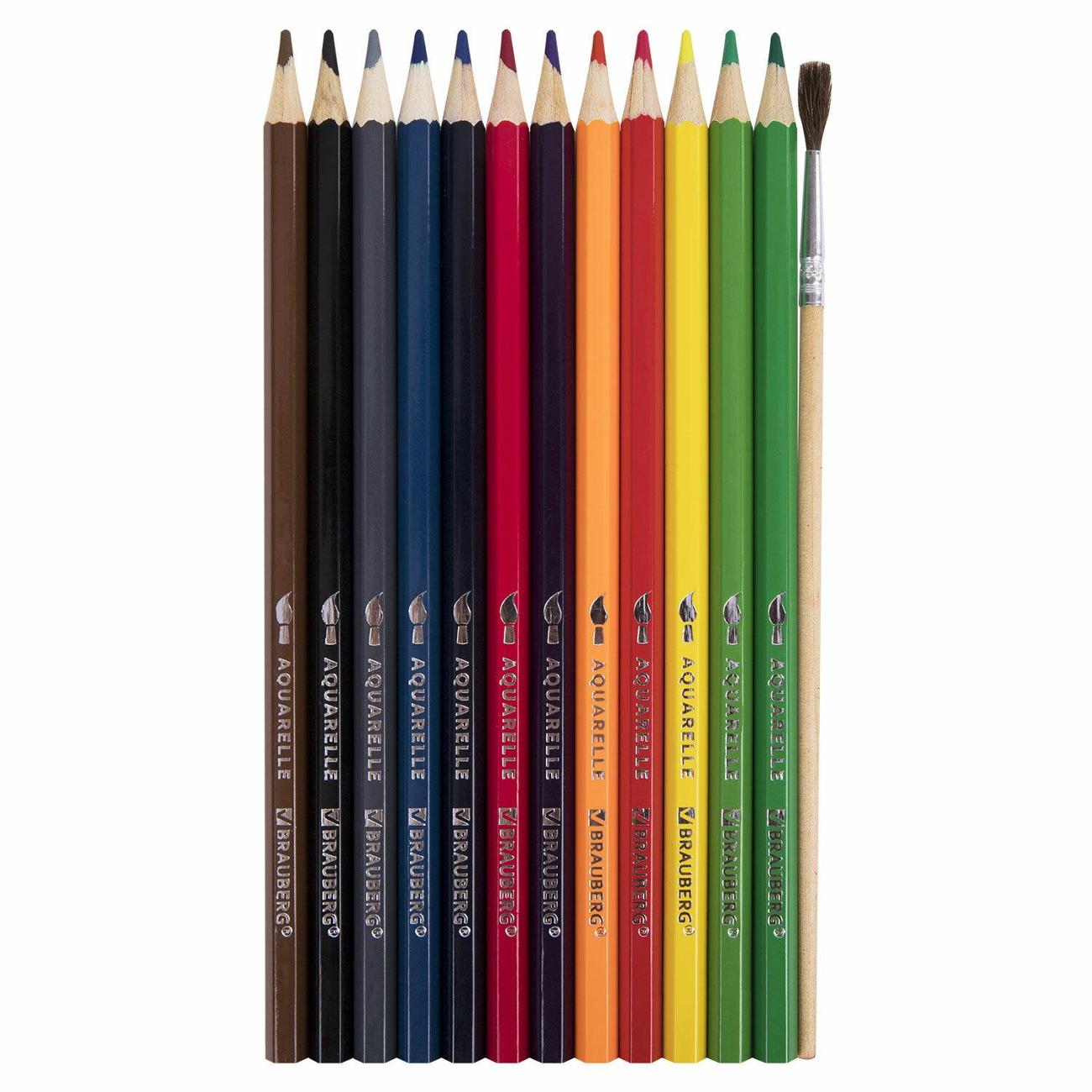 Карандаш цветной Brauberg 181848