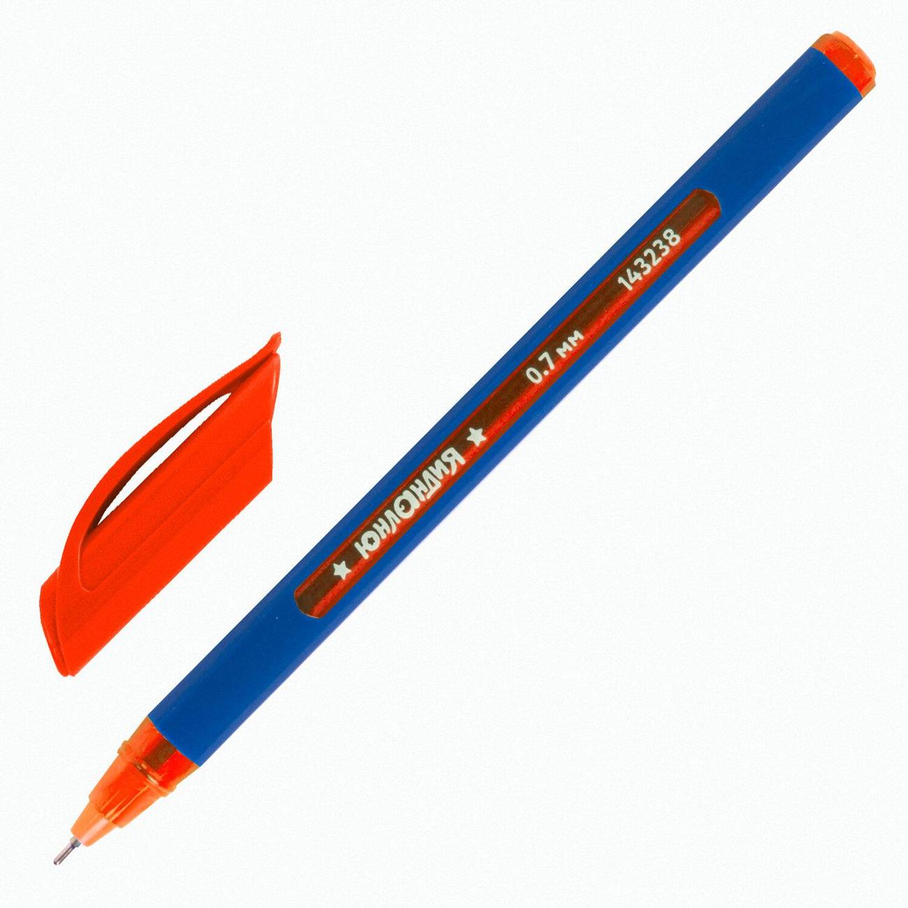 Ручка Юнландия 48шт, корпус ассорти, 0,5мм,880187