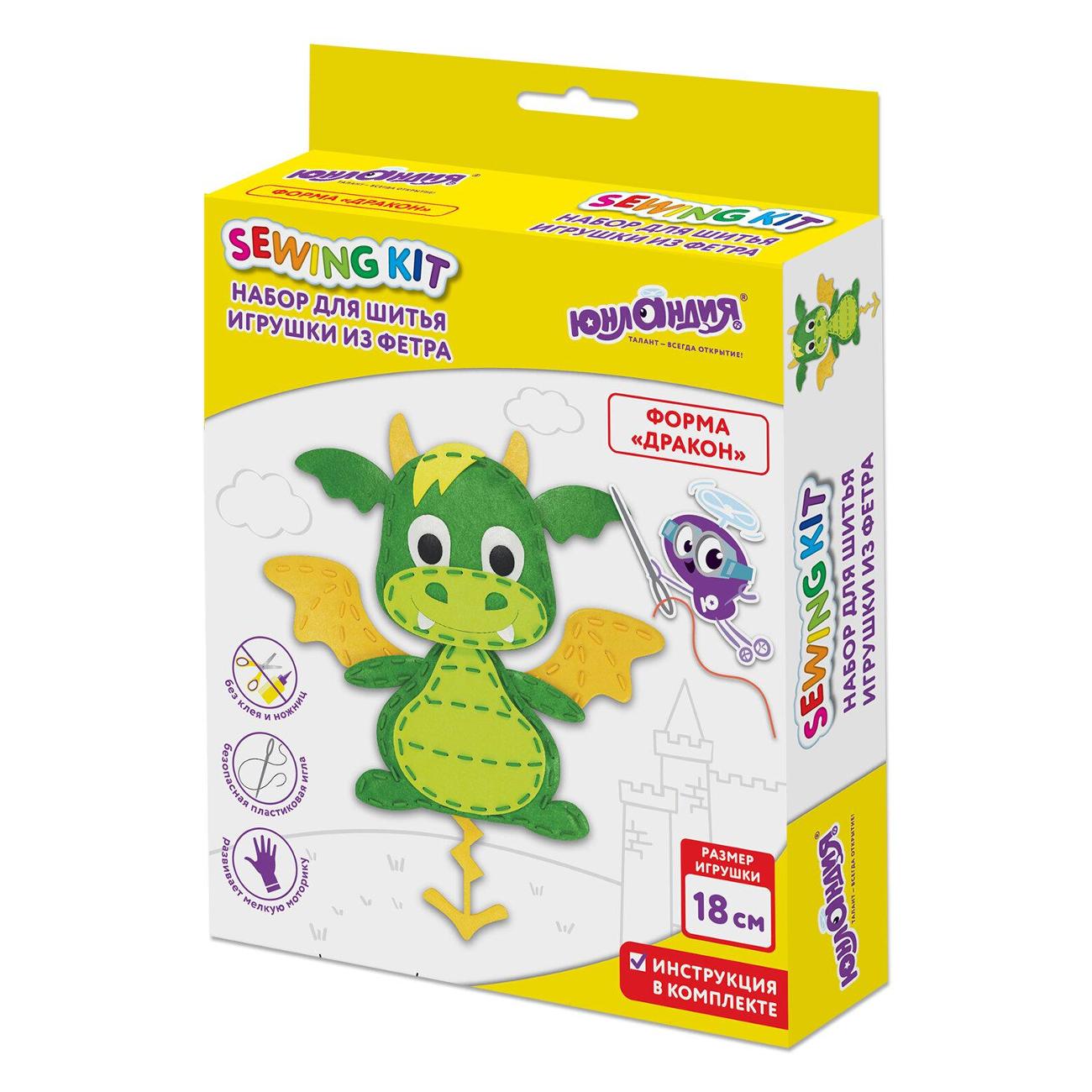 Набор для шитья игрушки из фетра Юнландия 664730