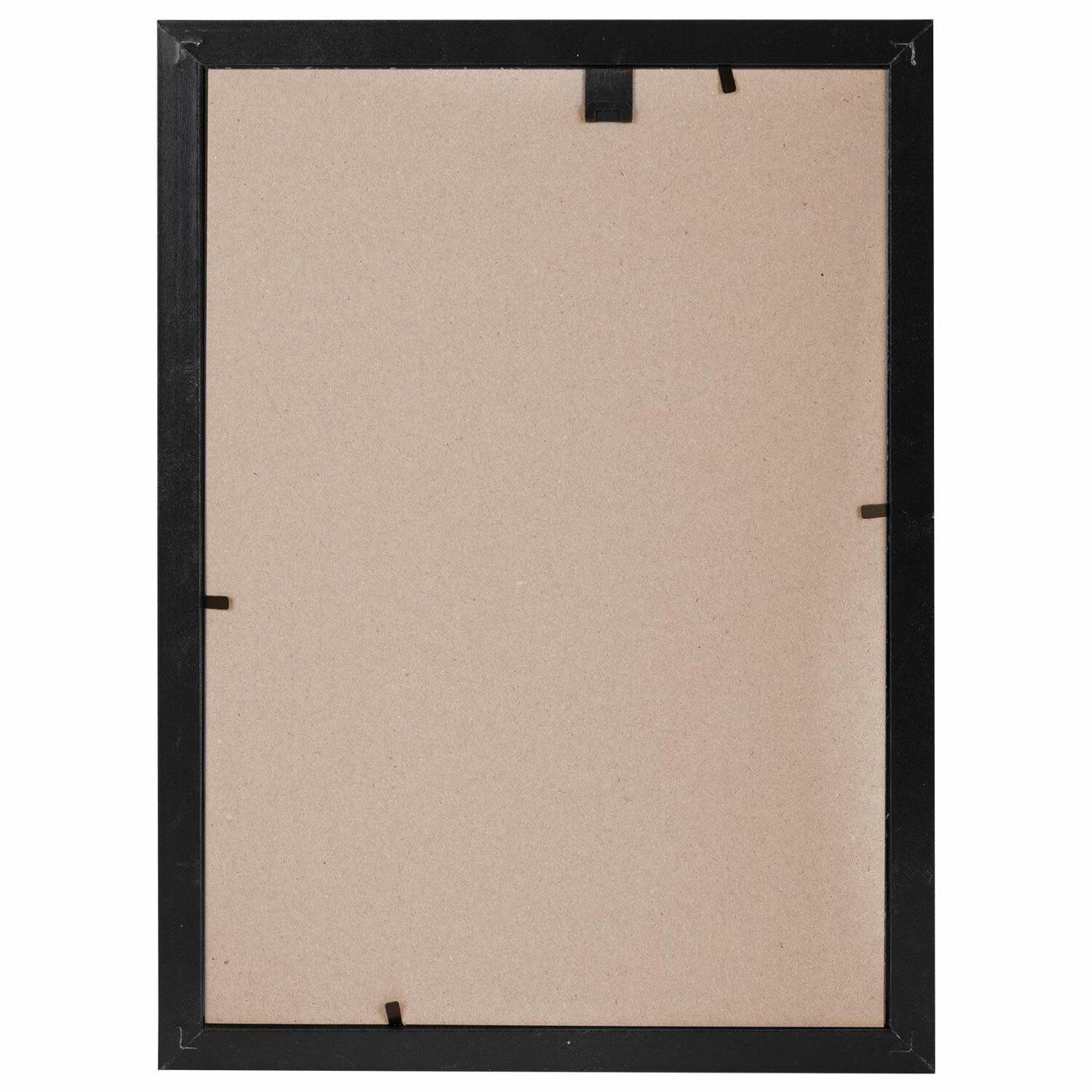 Фоторамка Staff 21х30см МДФ небьющаяся Carven, черная 391319