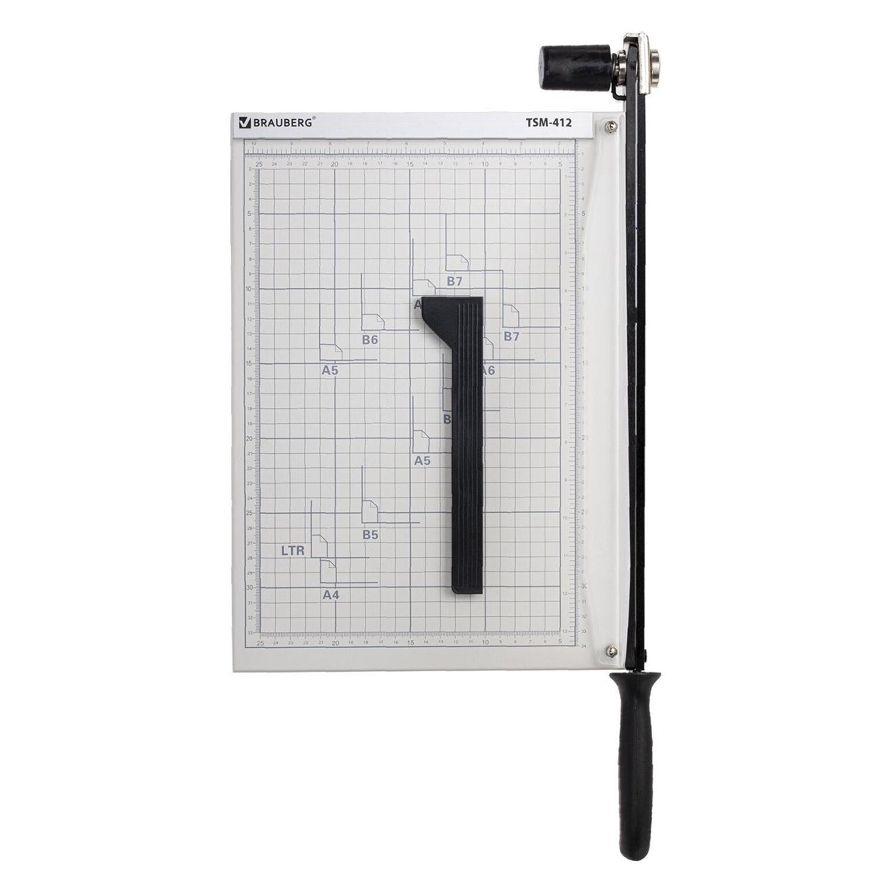 Резак сабельный Brauberg KATANA TSM-412 А4 12л