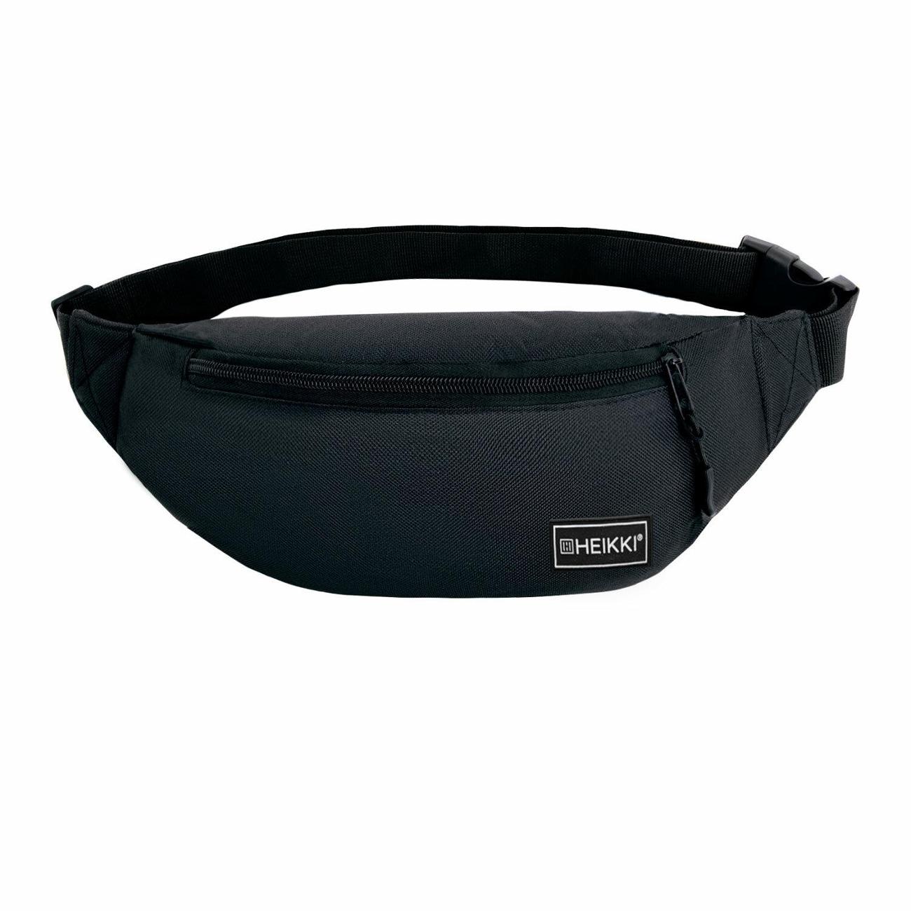 Сумка на пояс HEIKKI Rio 38x12x8 см (272614) черная