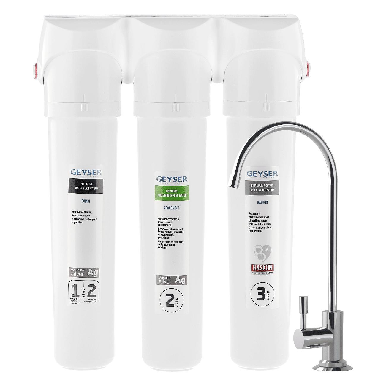 Проточный фильтр Гейзер Смарт Био 511 (66030)