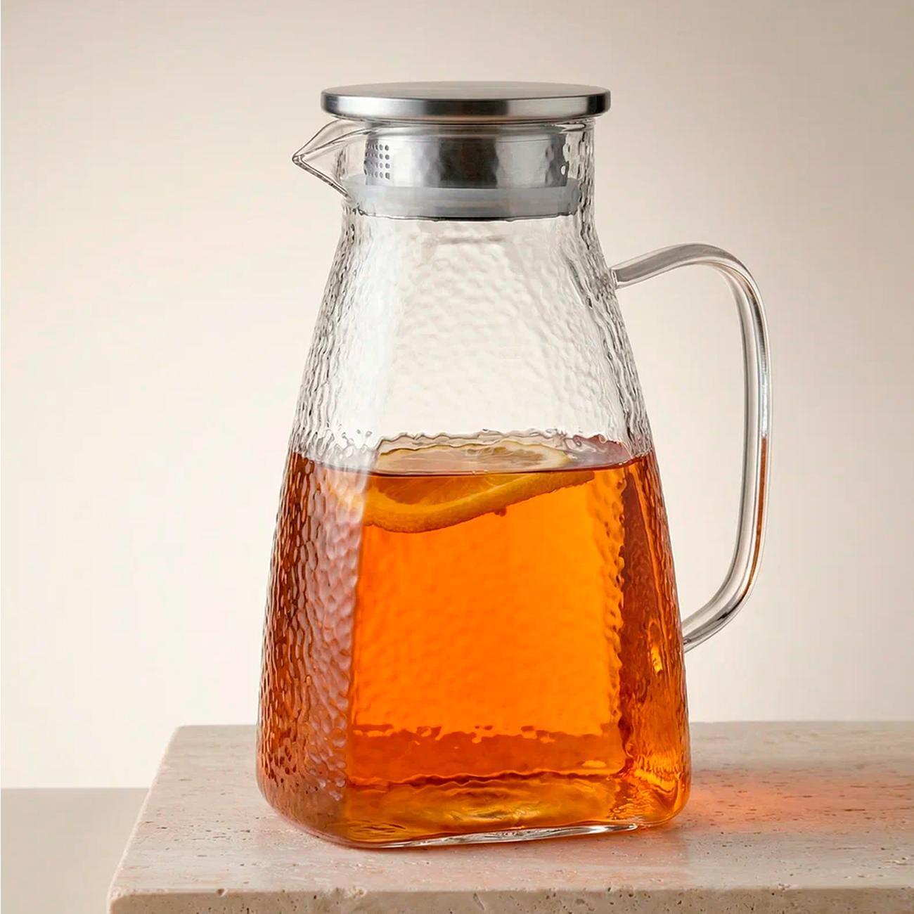 Кувшин 1.5л с фильтр крышкой REGENT inox Franco