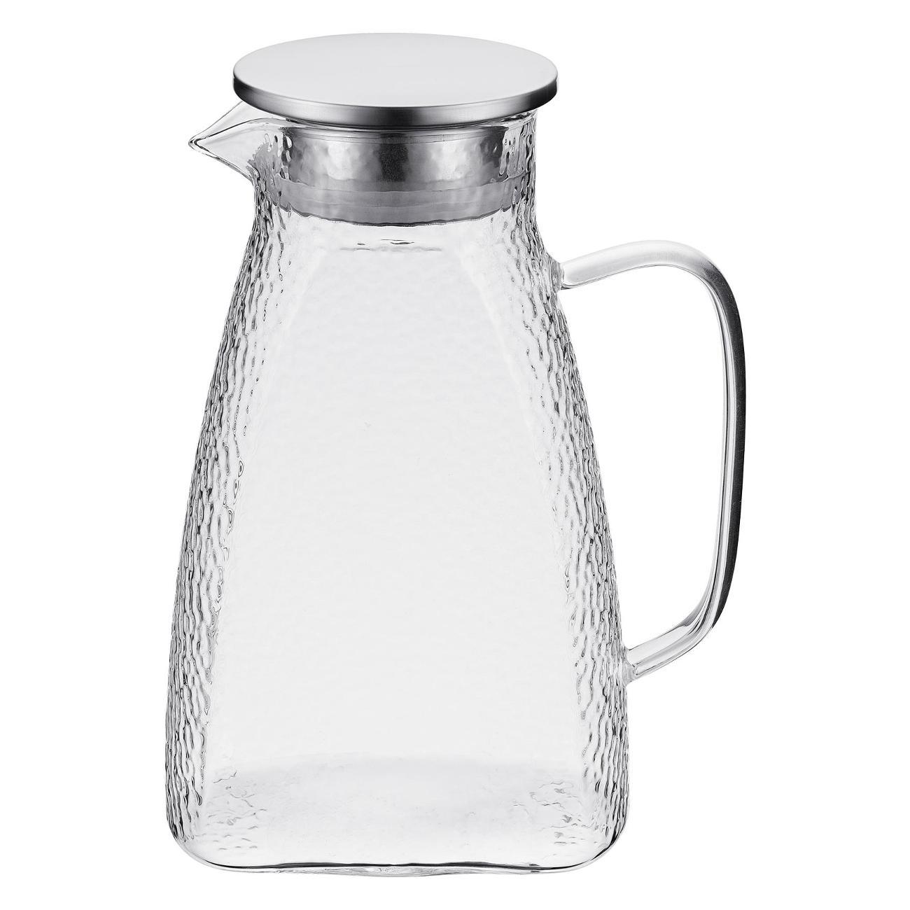 Кувшин 1.5л с фильтр крышкой REGENT inox Franco