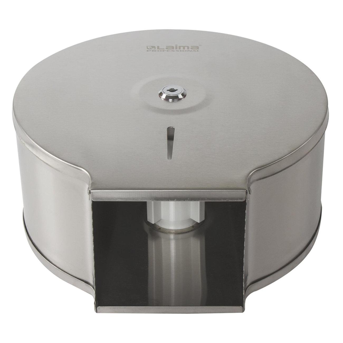 Диспенсер для туалетной бумаги Laima PROF (T2) нерж. сталь