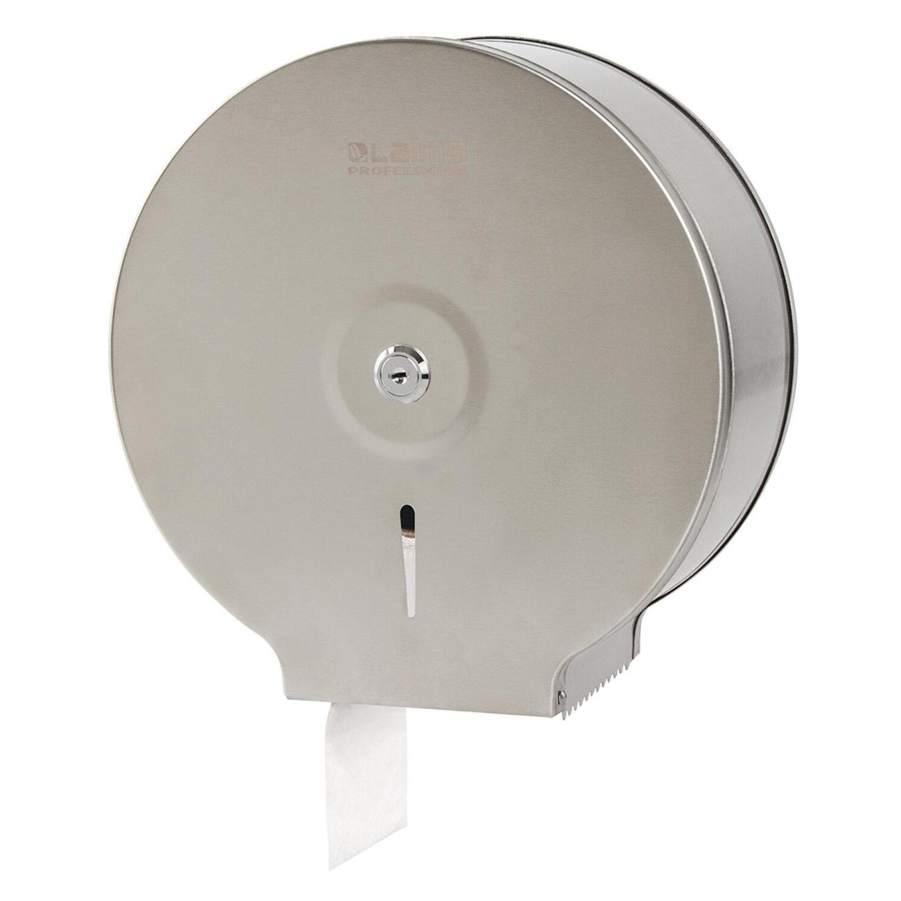 Диспенсер для туалетной бумаги Laima PROF (T2) нерж. сталь