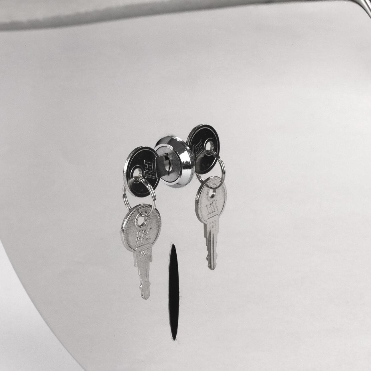 Диспенсер для туалетной бумаги Laima большой (T1) зеркальный