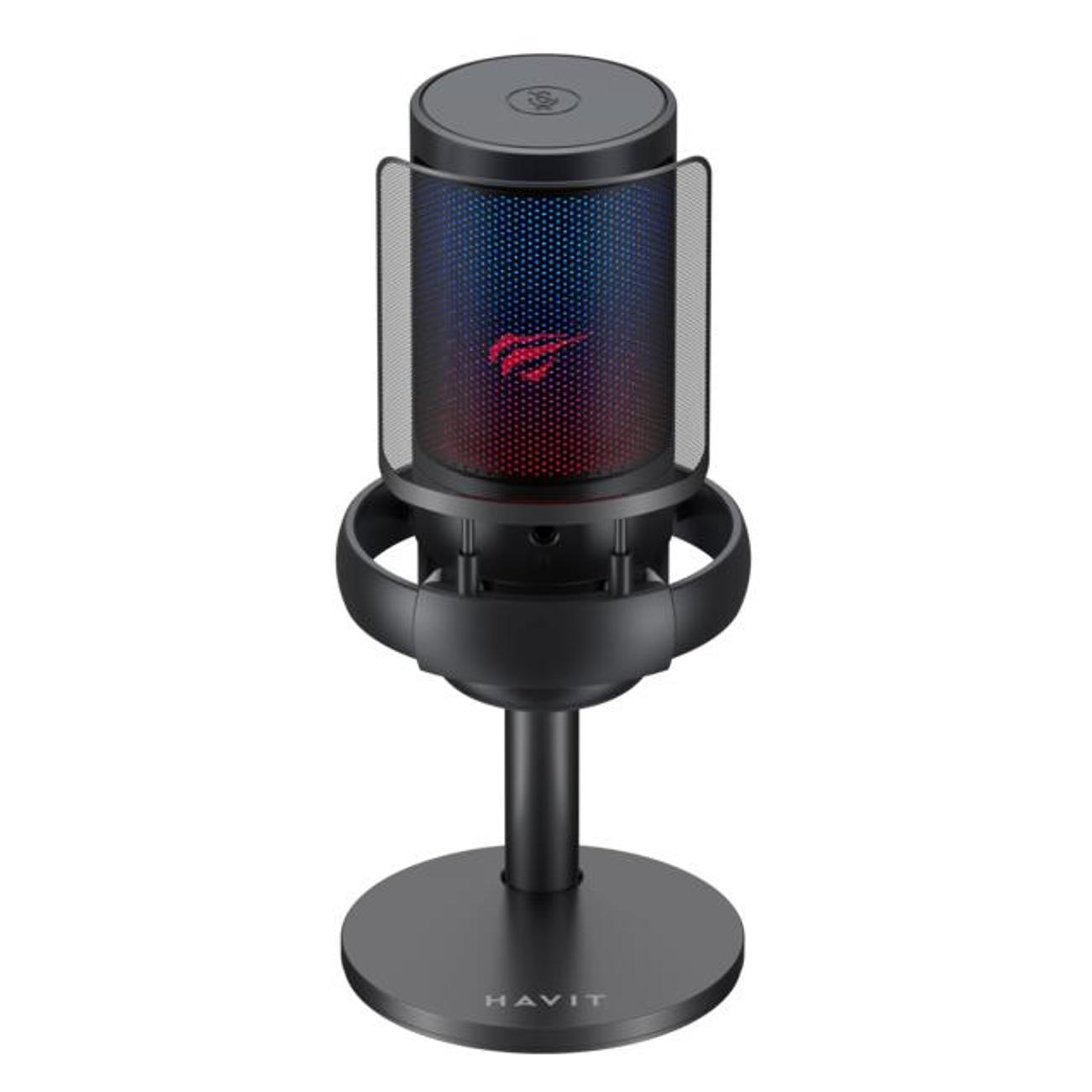 Игровой микрофон для компьютера Havit GK50 Black