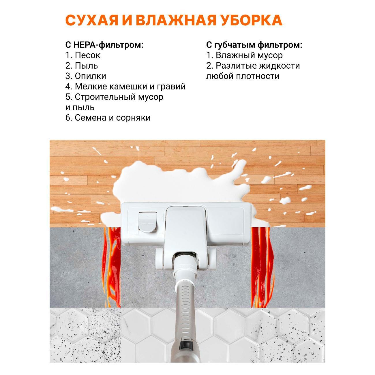 Пылесос строительный Bort BSS-1130