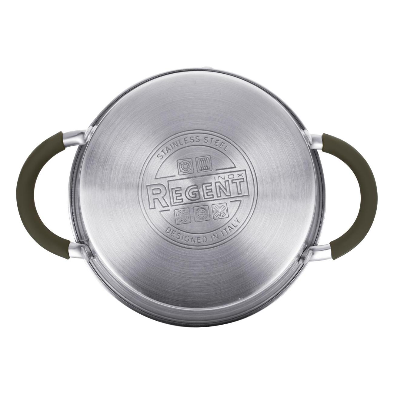 Кастрюля 18см/2.3л с крышкой REGENT inox OLIVA