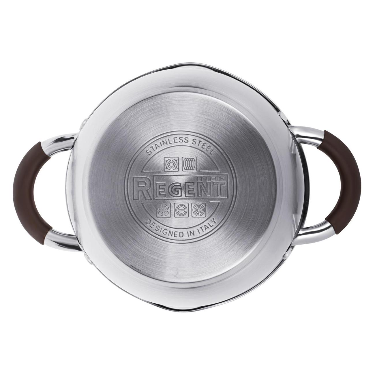 Кастрюля 16см/1.6л с крышкой REGENT inox TRUFFLE