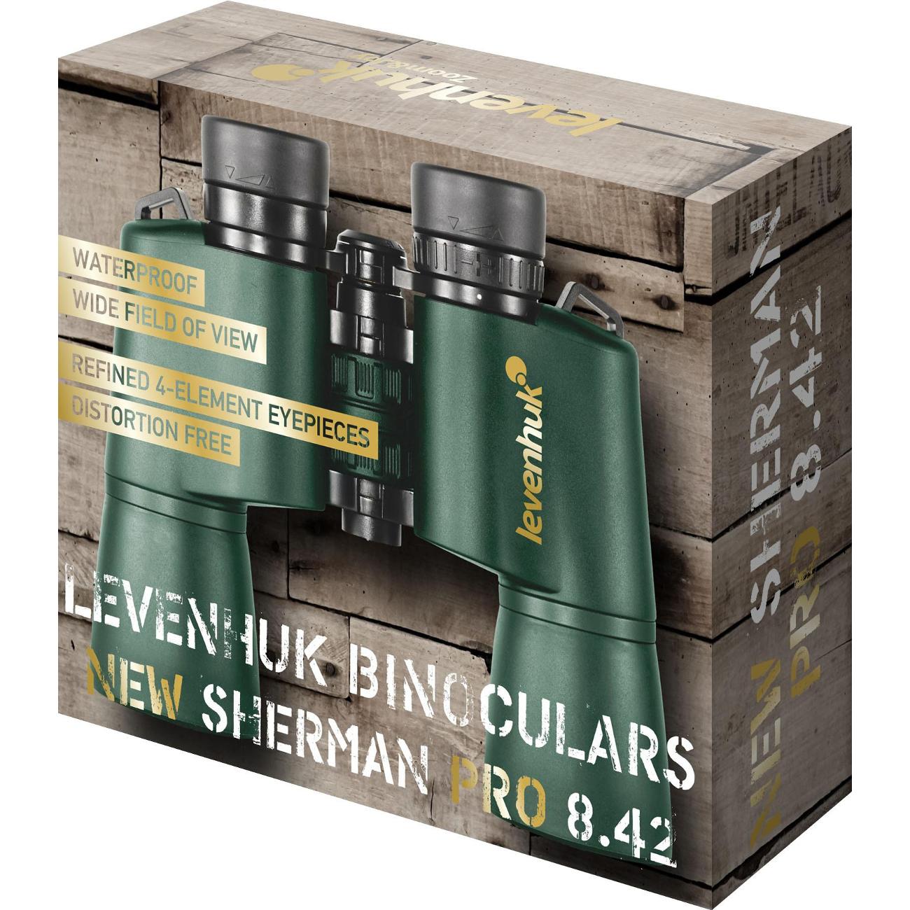 Бинокль Levenhuk New Sherman PRO 8x42