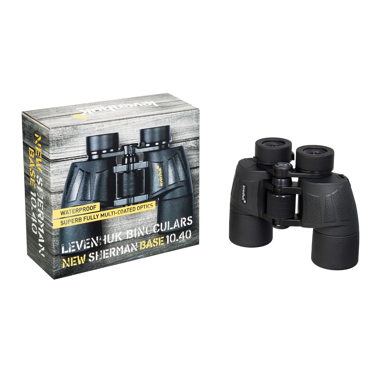 Бинокль Levenhuk New Sherman BASE 10x40