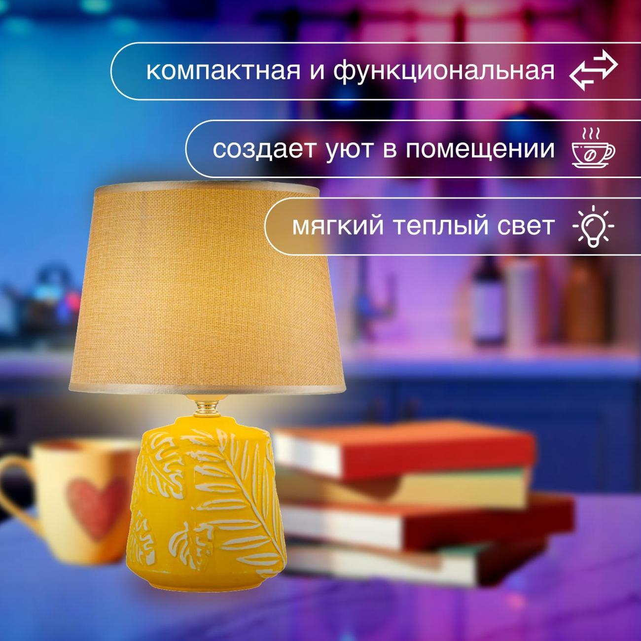 Светильник настольный Arti Lampadari Erchie E 4.1.T2 PY