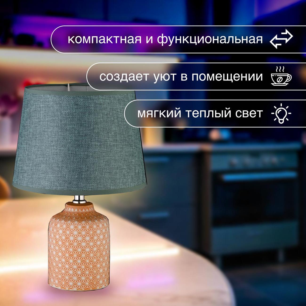 Светильник настольный Arti Lampadari Erchie E 4.1.T4 P