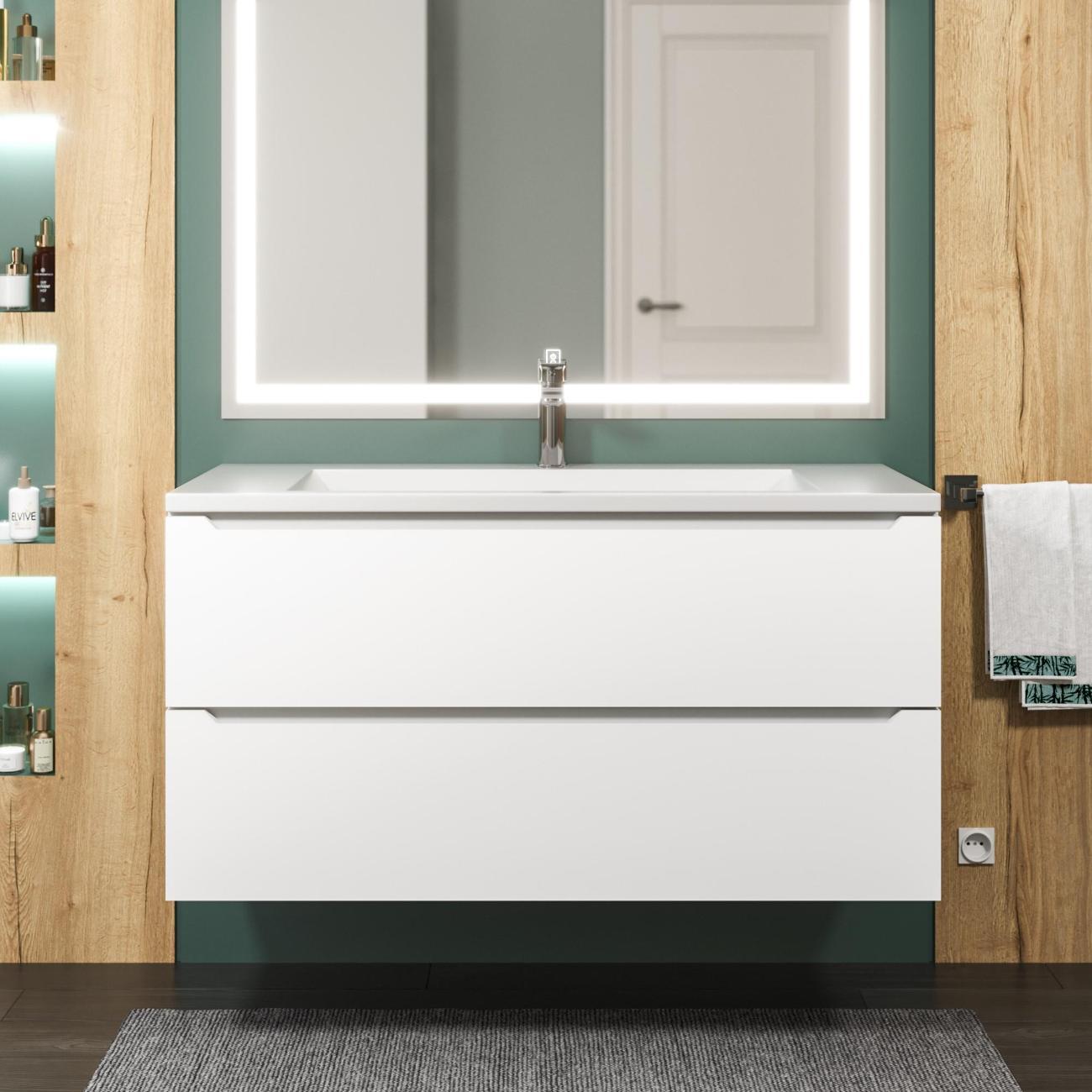 Раковина встраиваемая Uperwood Infinity 100 Wh