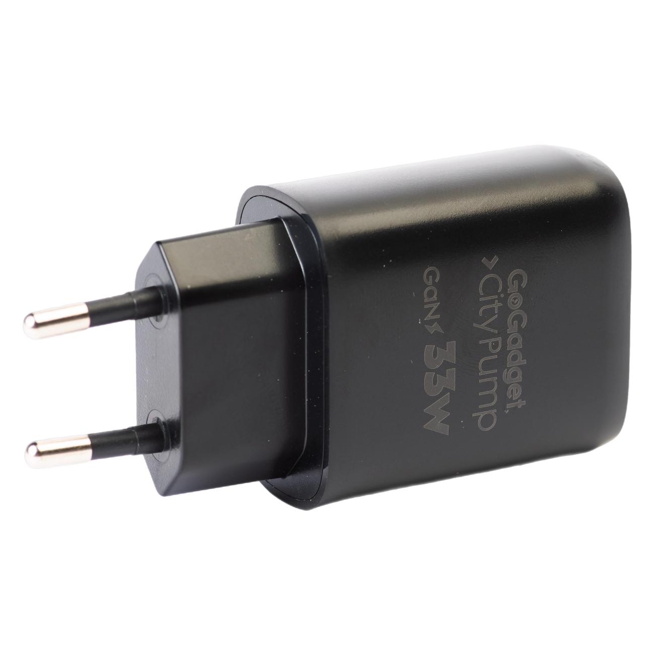 Сетевое зарядное устройство GoGadget CityPump 33W (CH003)