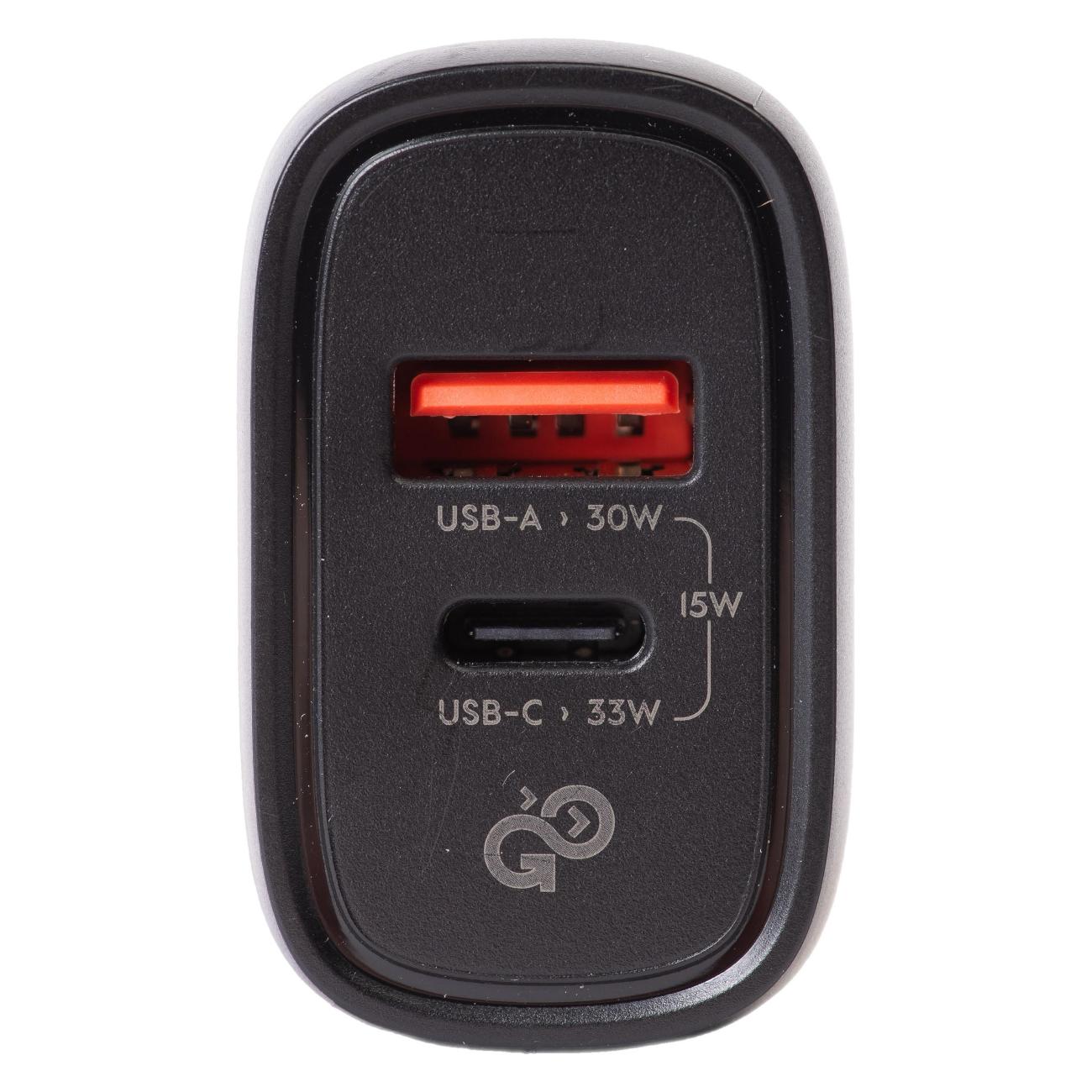 Сетевое зарядное устройство GoGadget CityPump 33W (CH003)