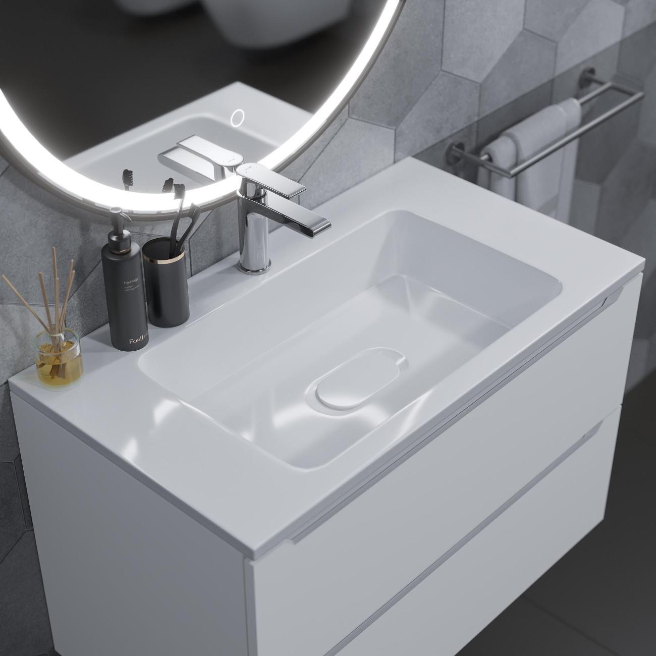 Раковина встраиваемая Uperwood Modul 80 Wh