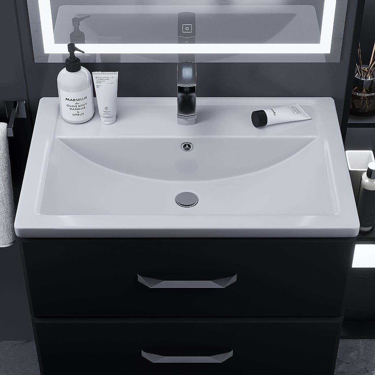 Раковина встраиваемая Uperwood Foster 70 Wh