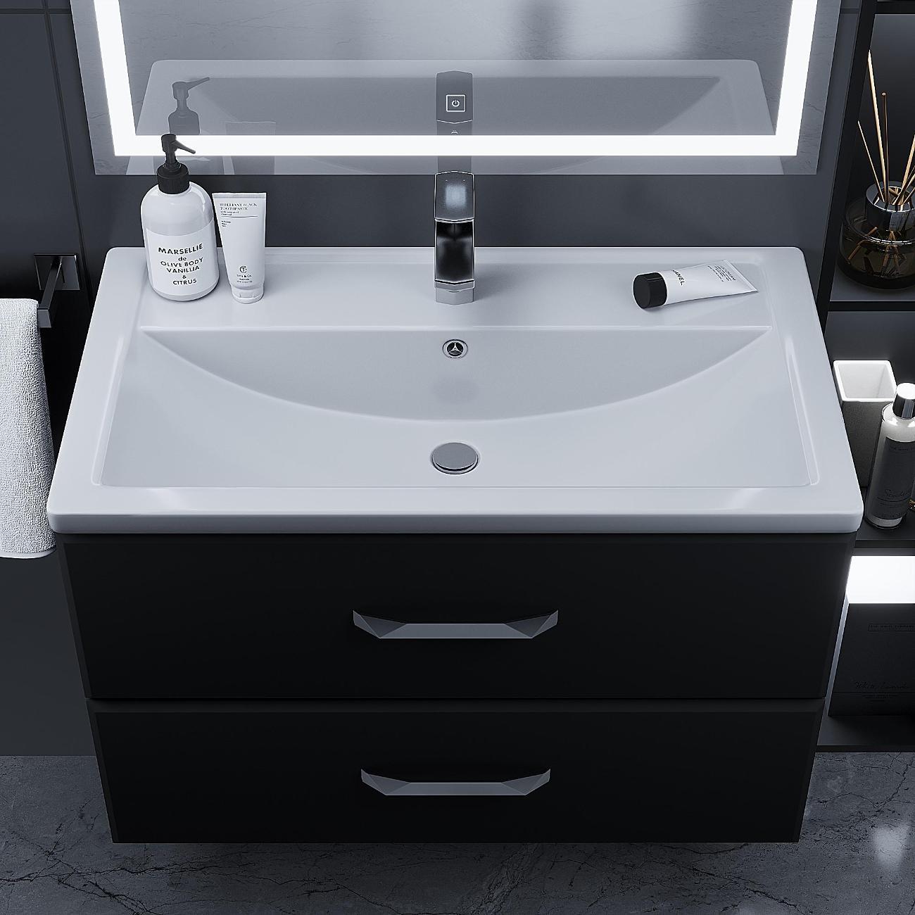 Раковина встраиваемая Uperwood Foster 80 Wh