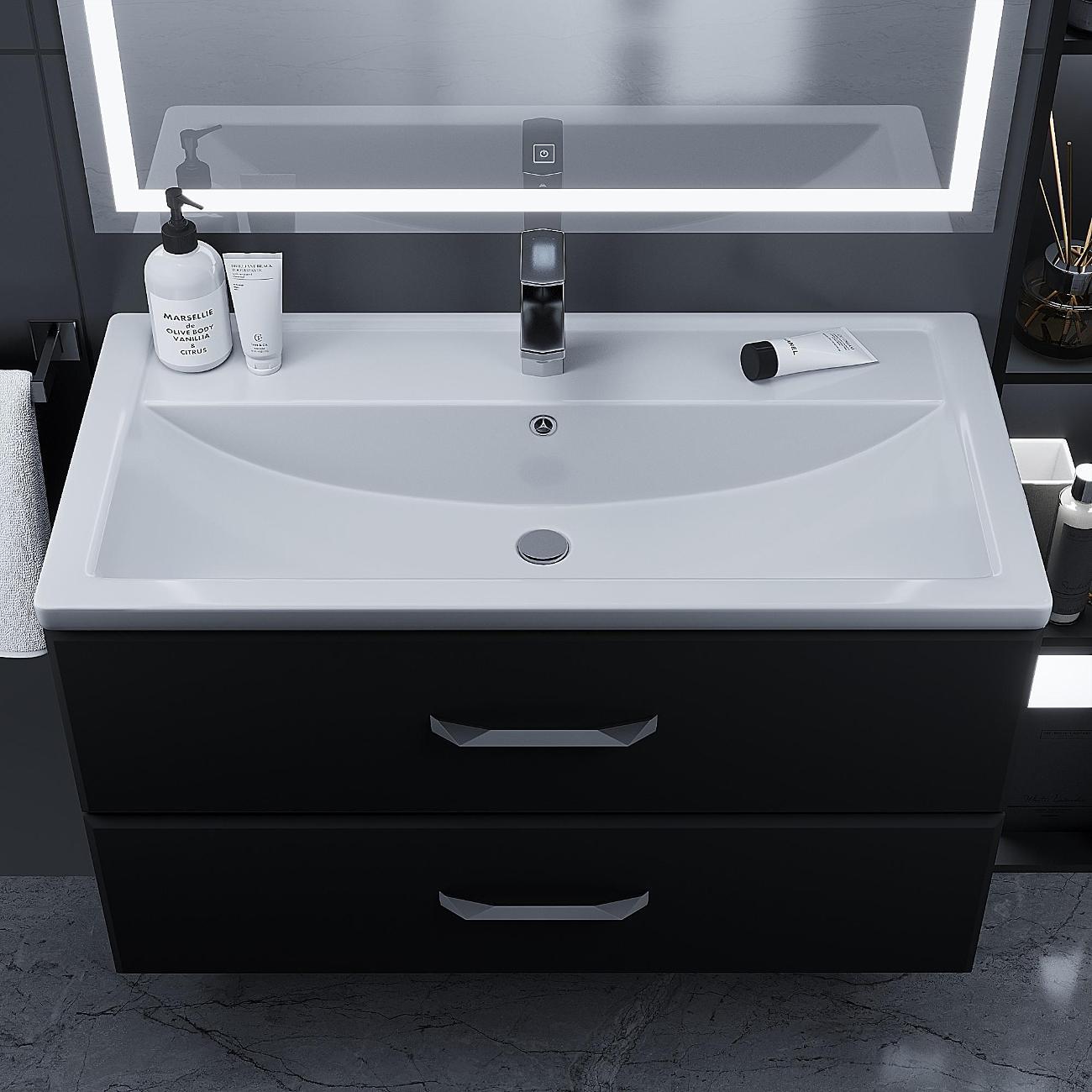 Раковина встраиваемая Uperwood Foster 90 Wh