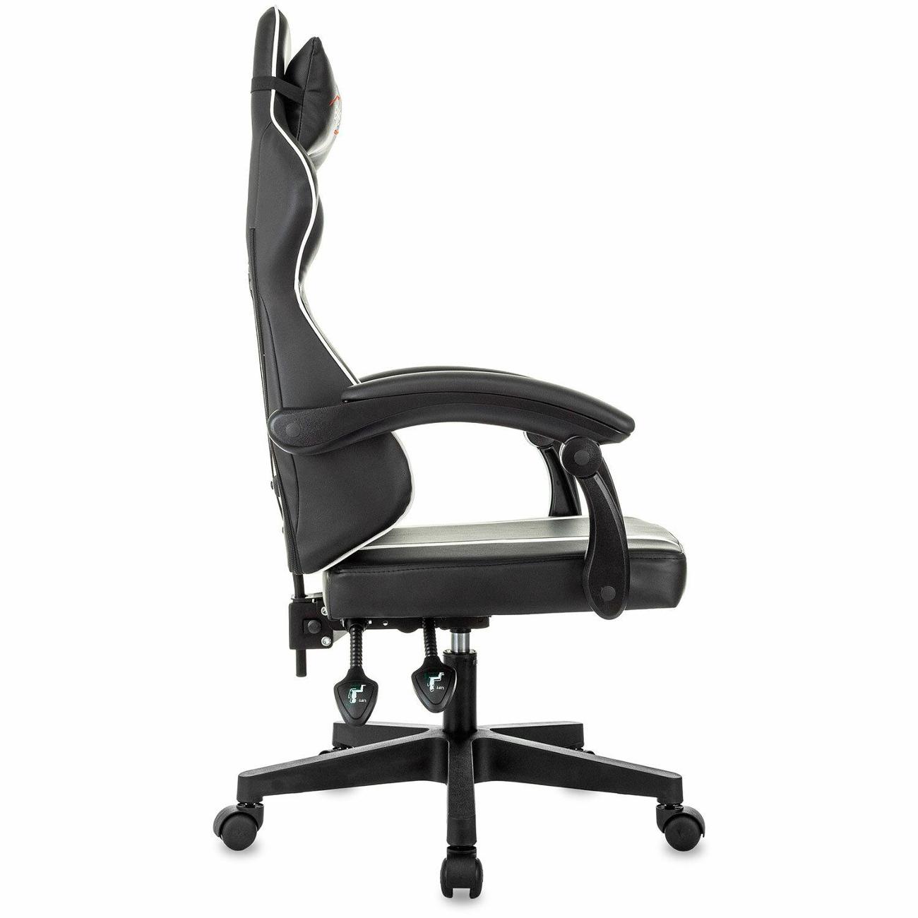 Кресло компьютерное Brabix Shooter черное/белое 533191