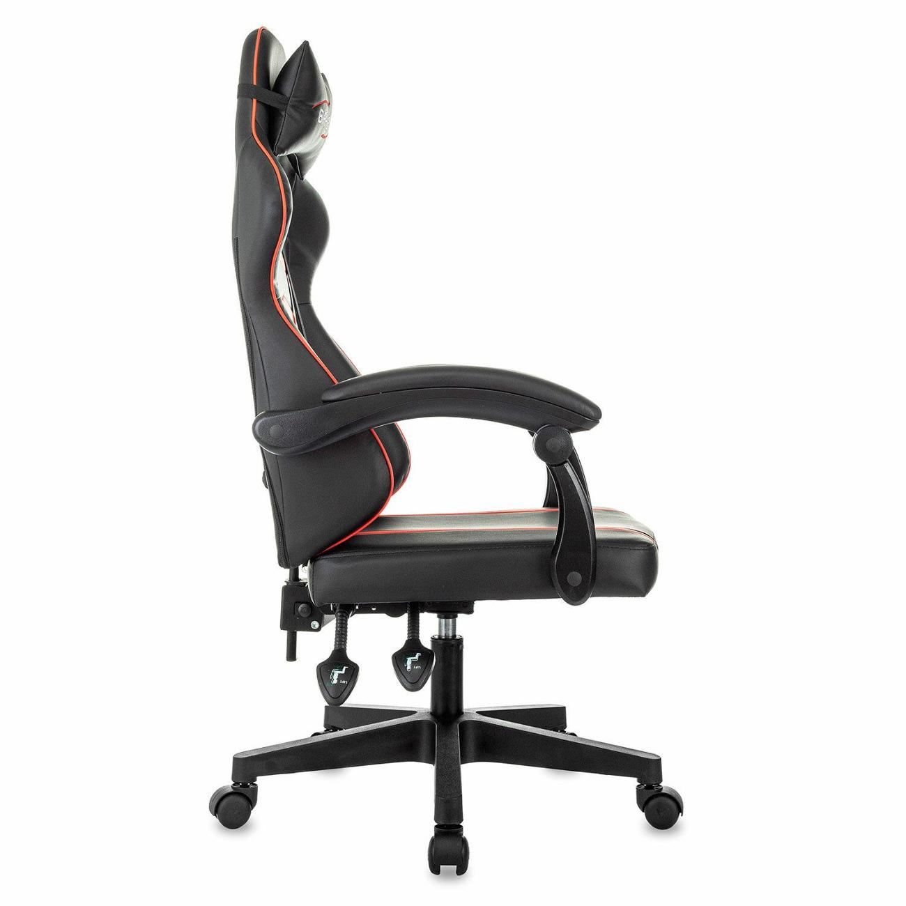 Кресло компьютерное Brabix Shooter черное/красное 533190