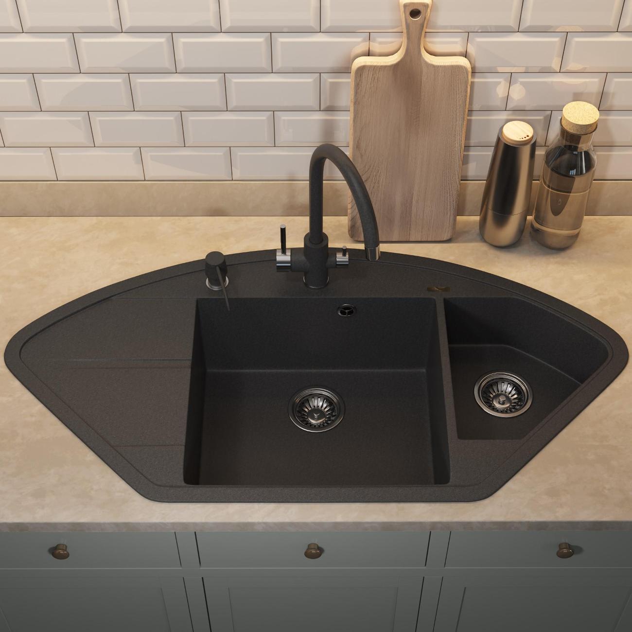 Мойка кухонная Uperwood Quartz Premium UPD-06-04