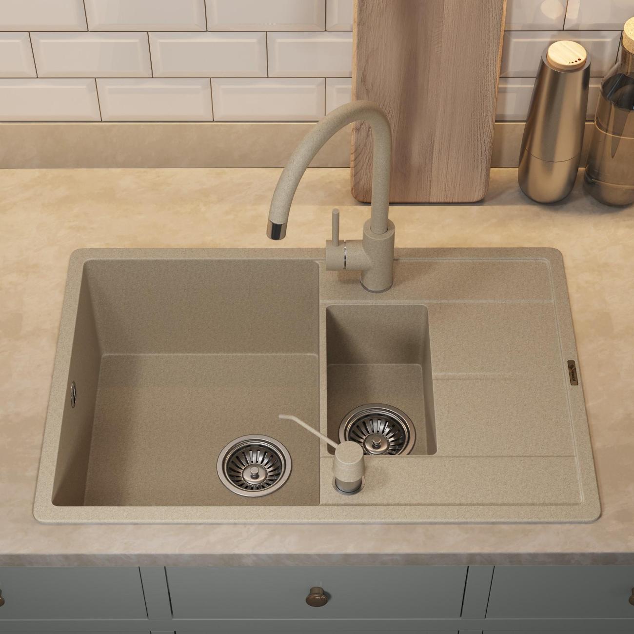 Мойка кухонная Uperwood Quartz Premium UPD-05-02