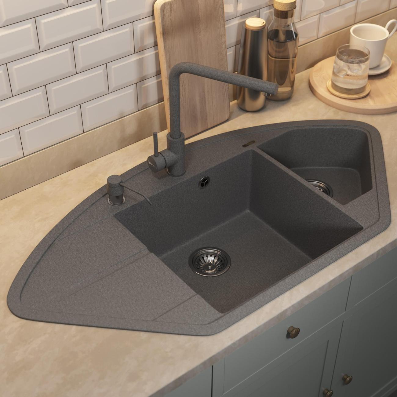 Мойка кухонная Uperwood Quartz Premium UPD-06-03