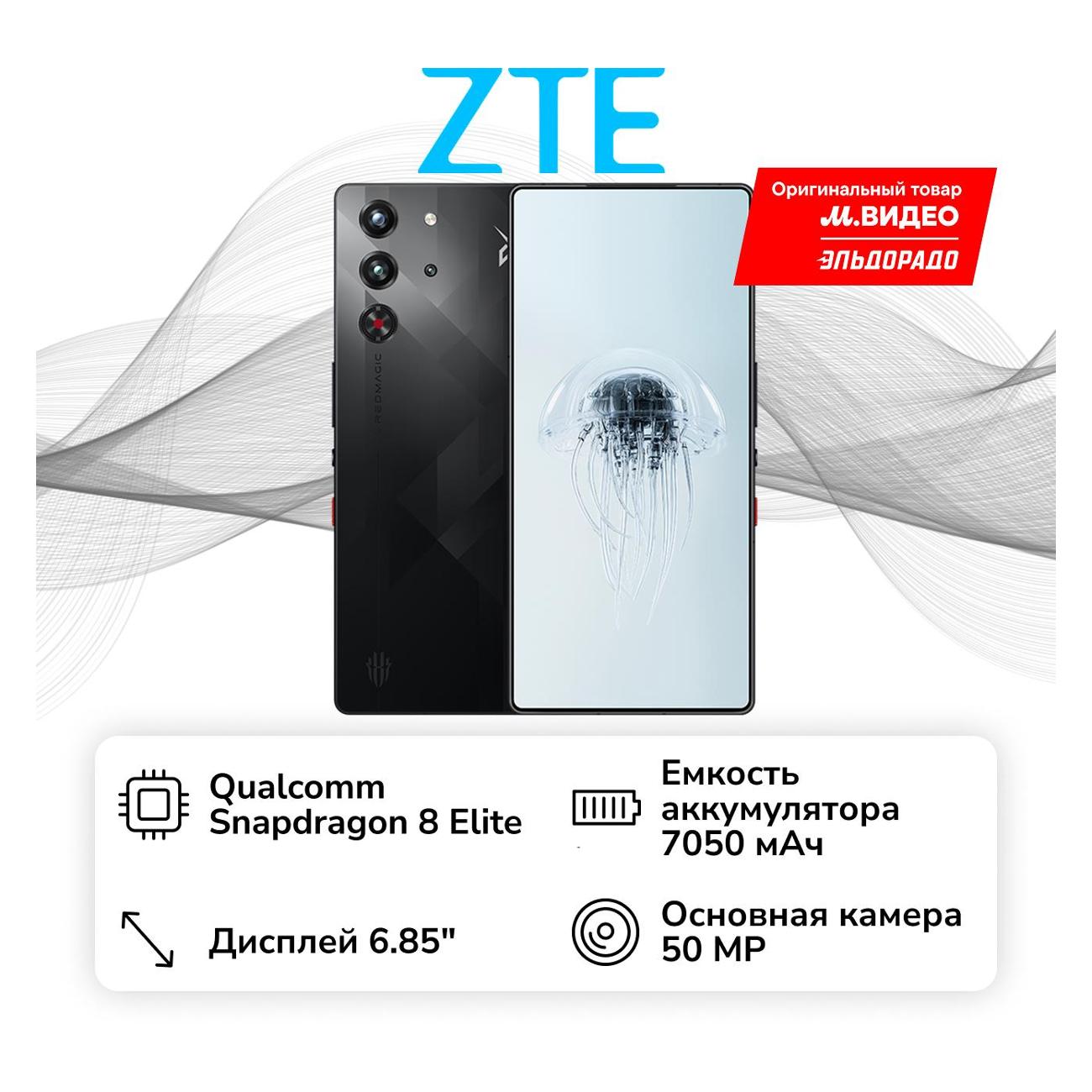 Смартфон ZTE Nubia RedMagic 10 Pro 12/256GB Shadow