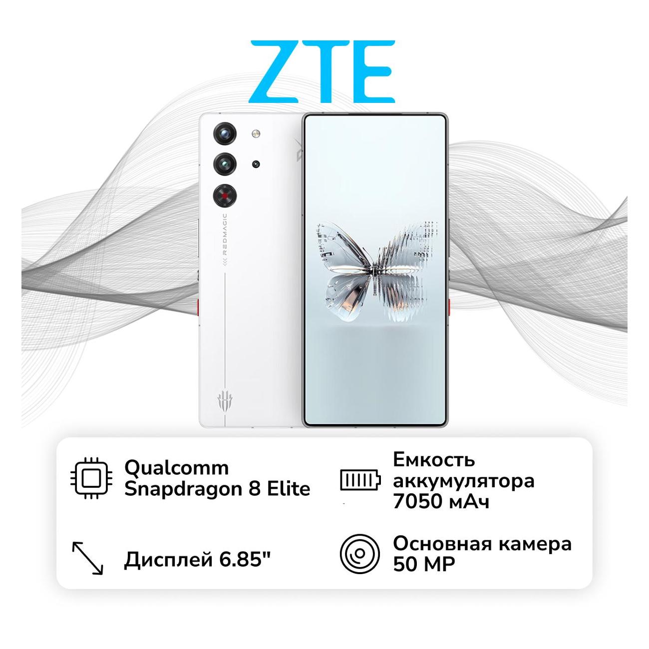 Смартфон ZTE Nubia RedMagic 10 Pro Plus 24GB/1TB яркий белый