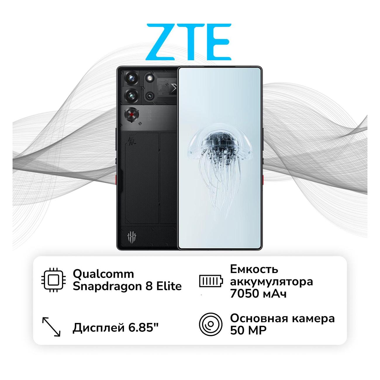 Смартфон ZTE Nubia RedMagic 10 Pro 24GB/1TB сумеречный