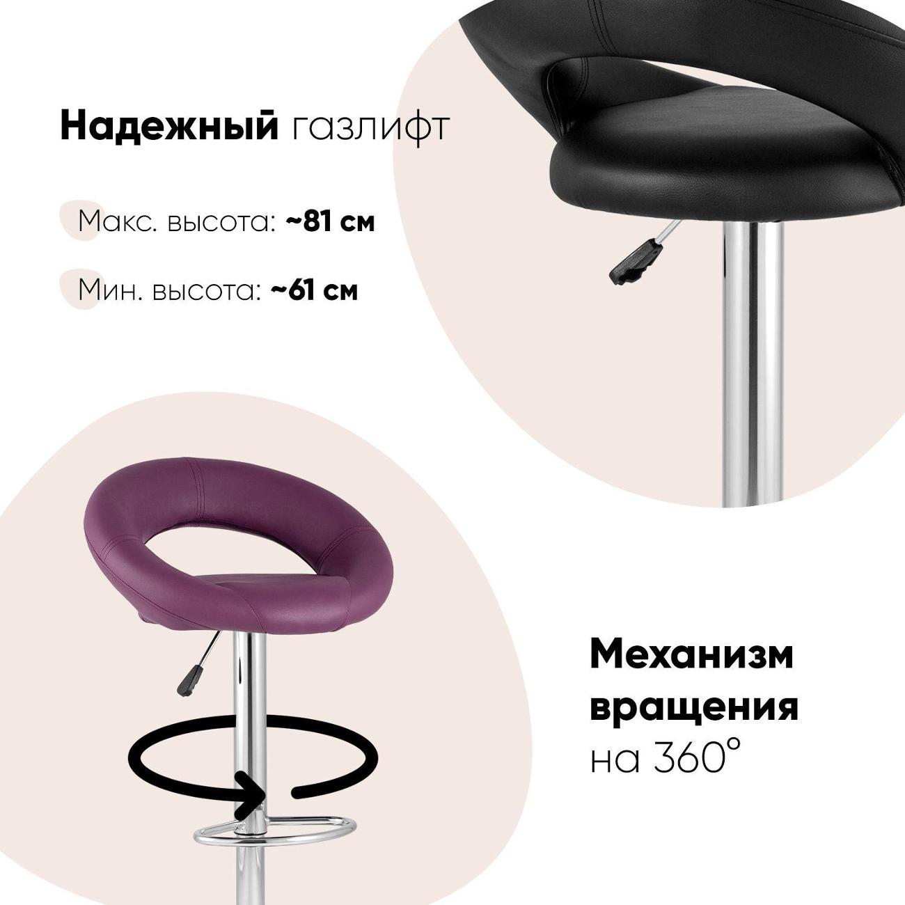 Стул барный Stool Group Купер NEW, белый NP (комплект 2шт)
