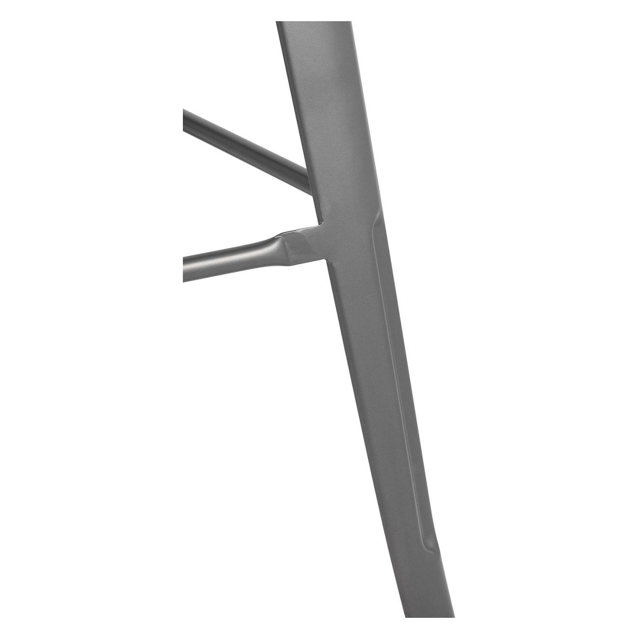 Стул барный Stool Group TOLIX серебристый матовый