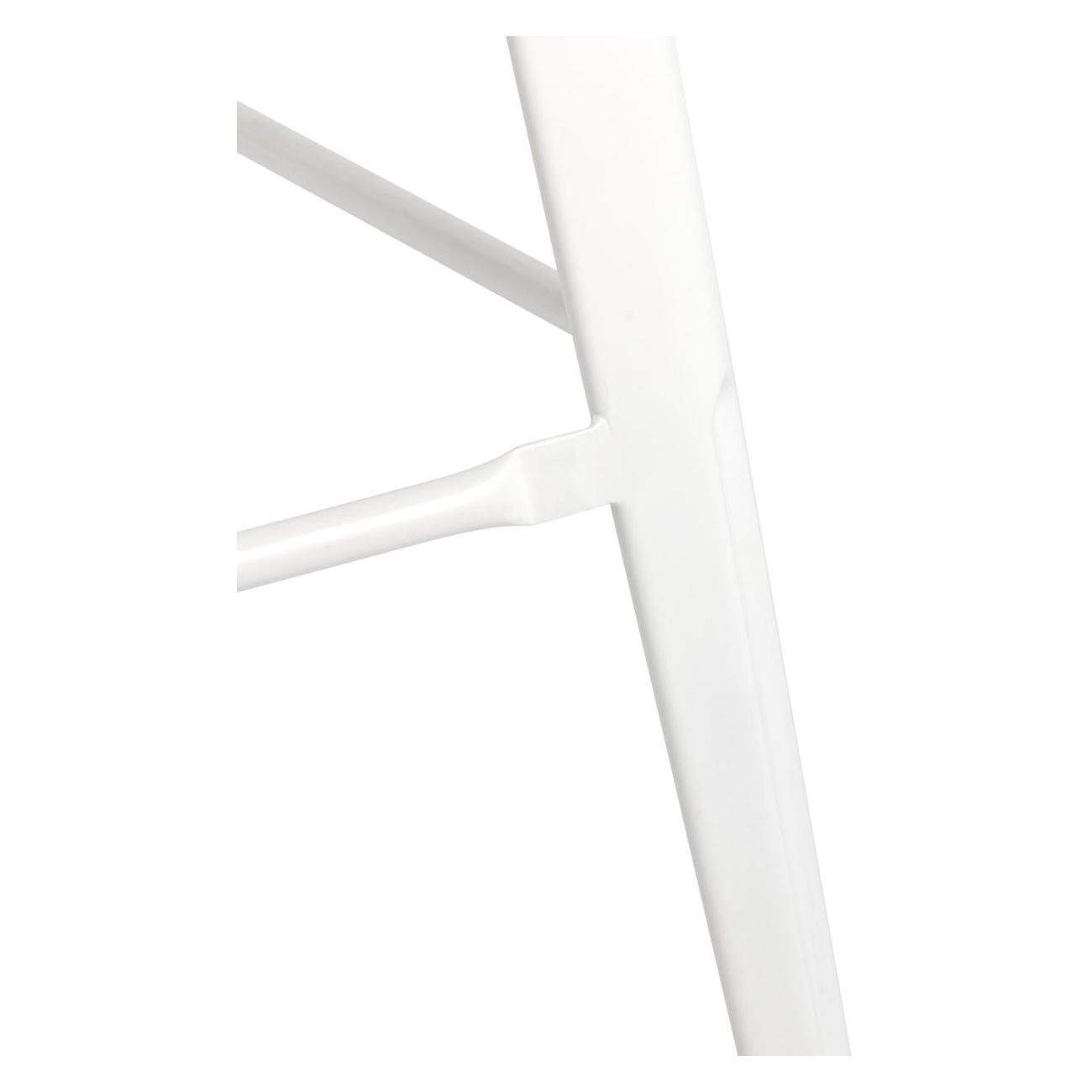 Стул барный Stool Group TOLIX белый глянцевый + светлое дерево