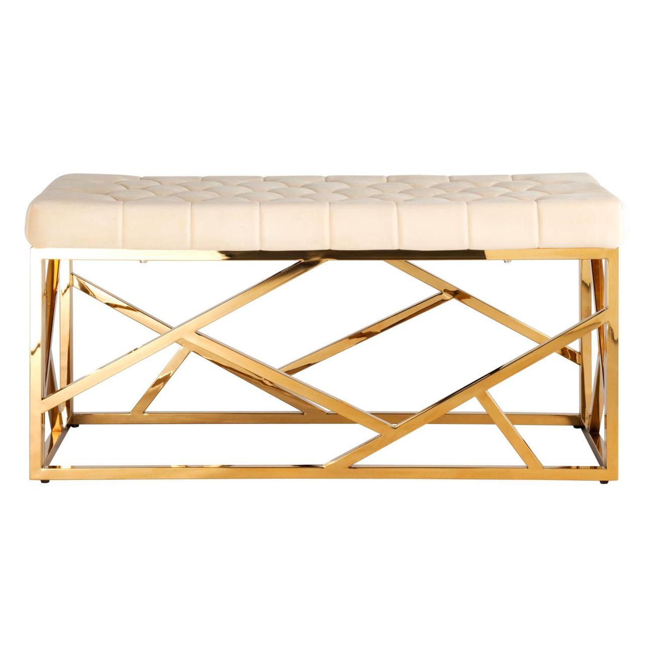 Банкетка Stool Group Арт&nbsp;Деко (BENCH-016-TG-BG)