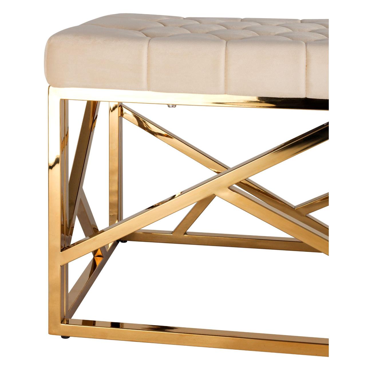 Банкетка Stool Group Арт&nbsp;Деко (BENCH-016-TG-BG)