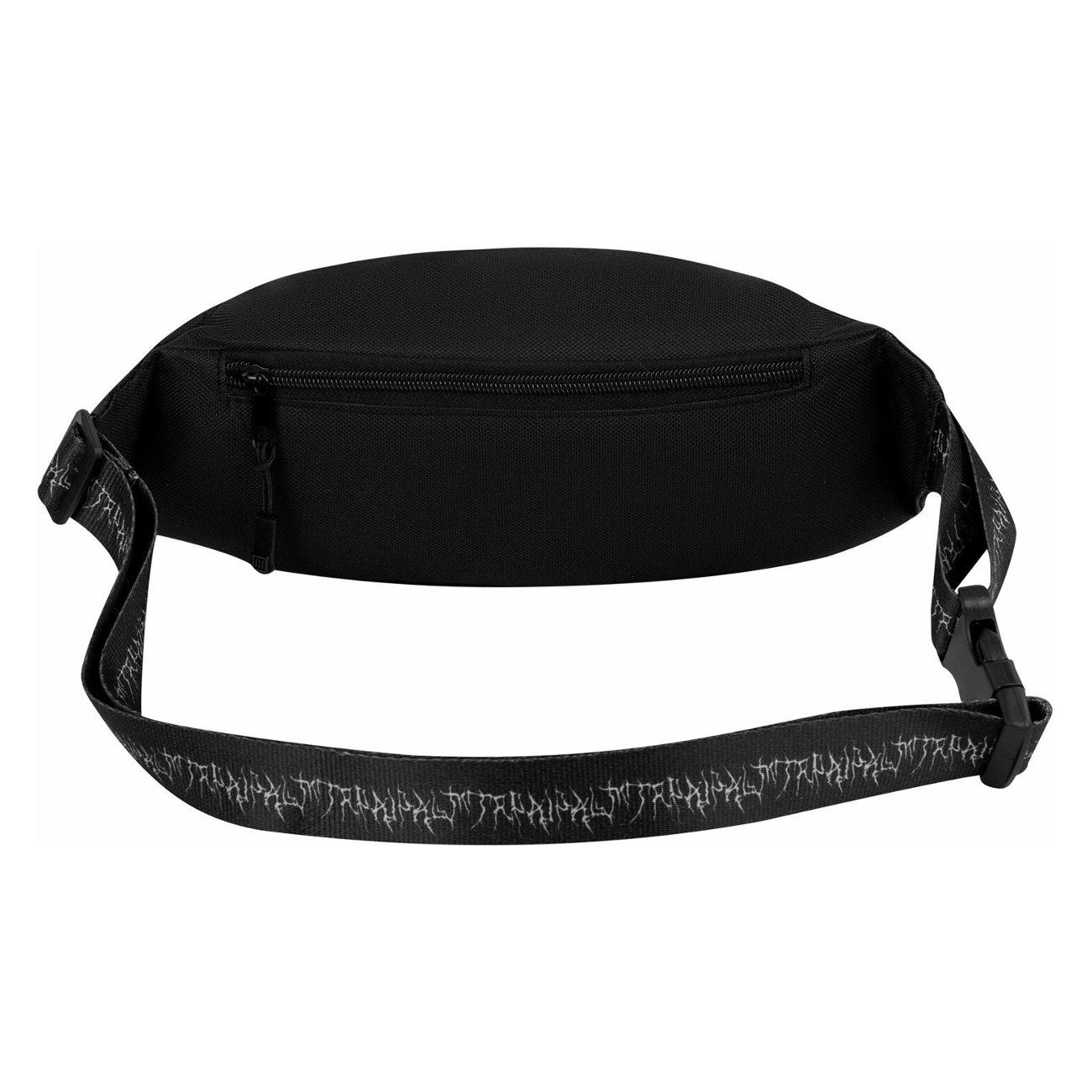 Сумка на пояс Brauberg Heikki Rio 38x12x8см черно-белая